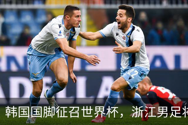 韩国国脚征召世界杯，浙江男足将获得可观补偿